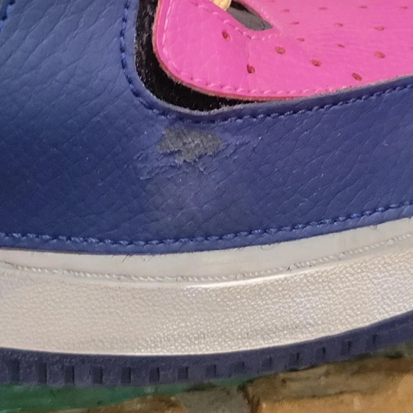 Nike Air Force 1/1 'Black Multi-Color' Mens 10 | Wmns 11.5 #DB2576 001 - Picture 12 of 13